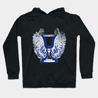 Chalice Royal Blue Shadow Silhouette Anime Style Collection No. 328 Hoodie